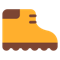 Hiking Boot emoji on Microsoft